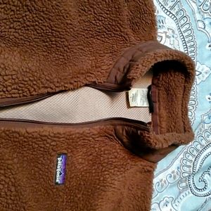 Patagonia womens rich brown jacket